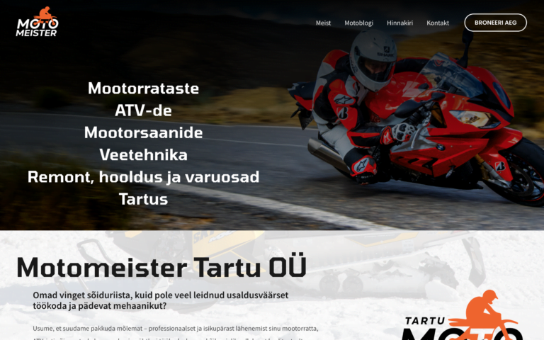 Motomeister - Mootorratta remont Tartus