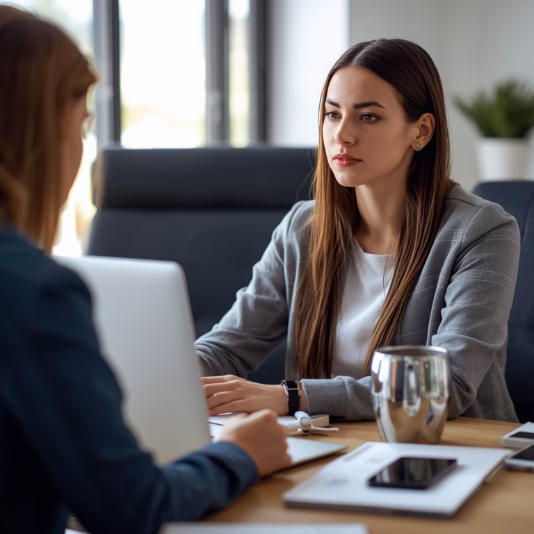 Üks kaunis AI naisepilt, mis peaks väljendama seda, et me kahjuks ei fixi Su AI abil tehtud "sodi"